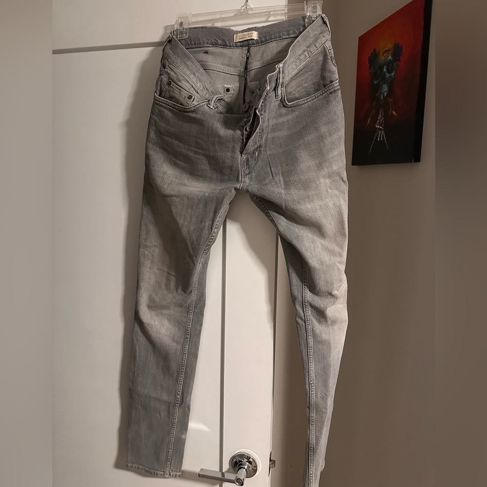 Allsaints men’s skinny jeans 31x32